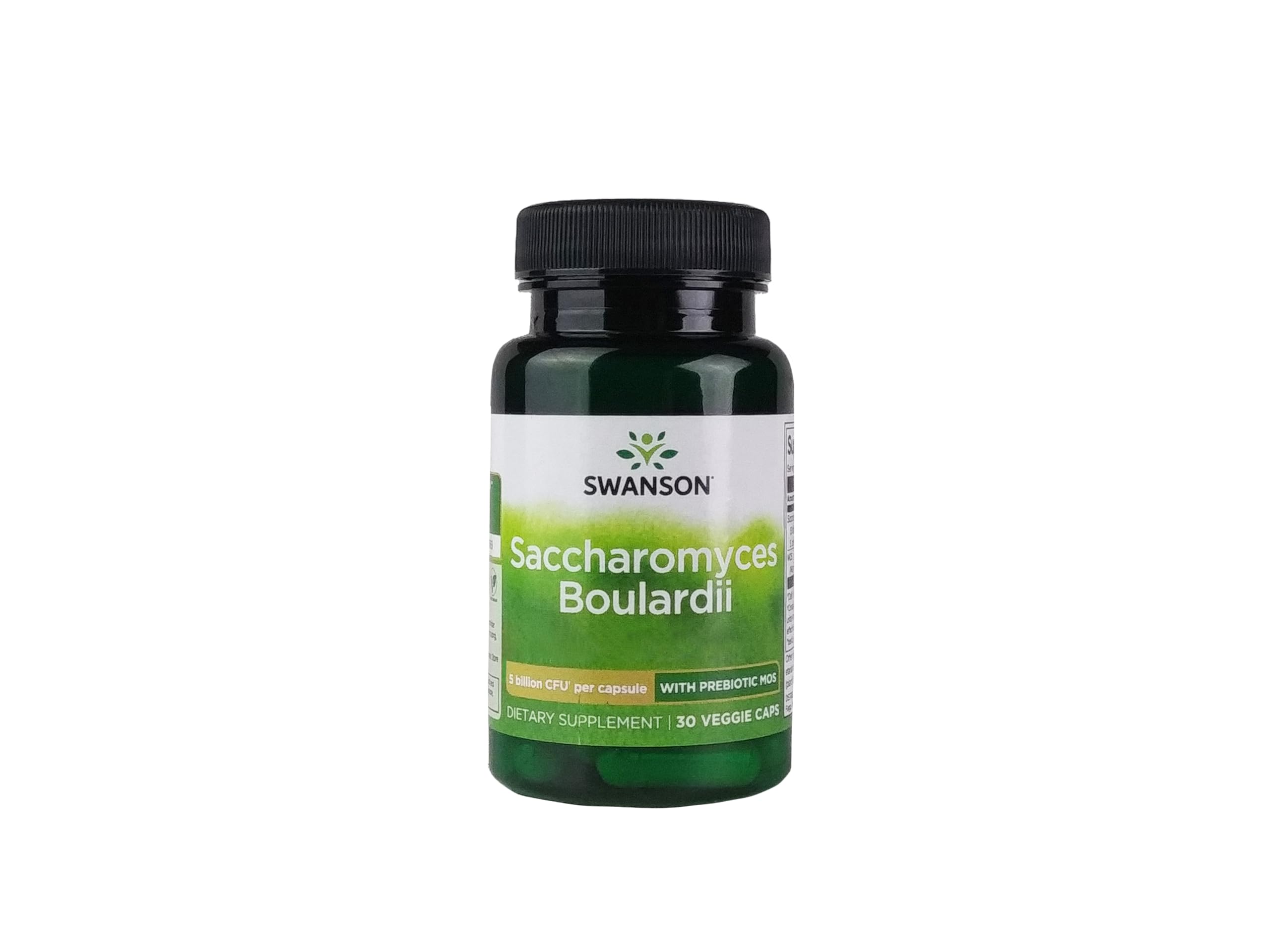 Swanson Saccharomyces Boulardii 5 Billion Cfu for Digestive Health 30 Veg Capsules